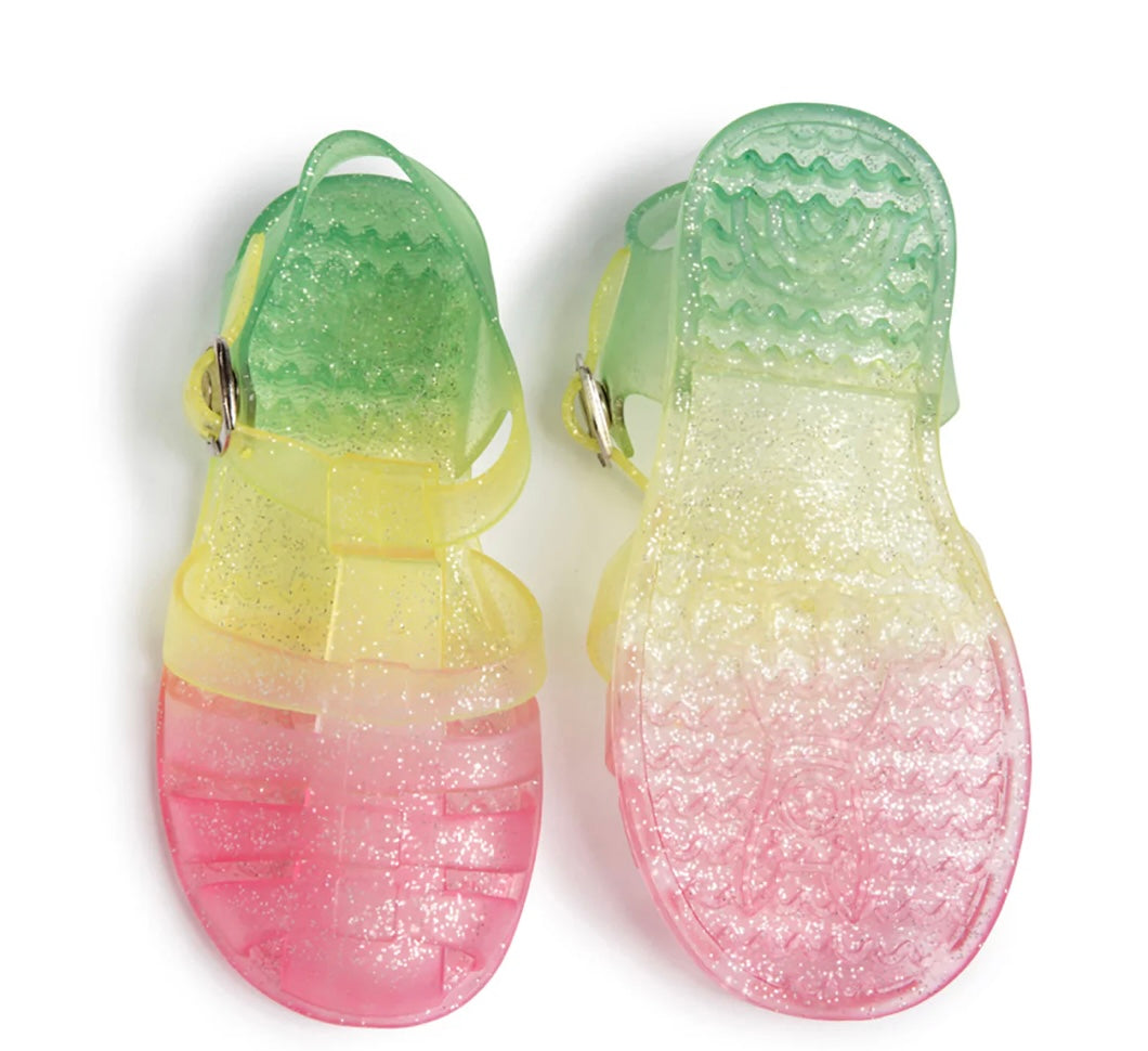 Rainbow Glitter Shoe