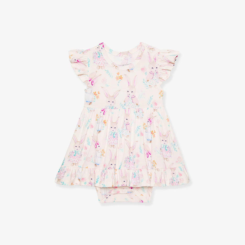 Clementine Twirl Bodysuit Dress
