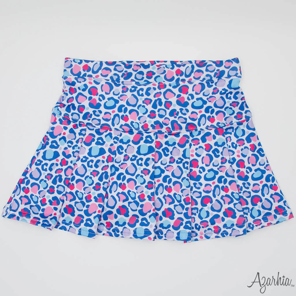 Leopard Chic Tennis Skort