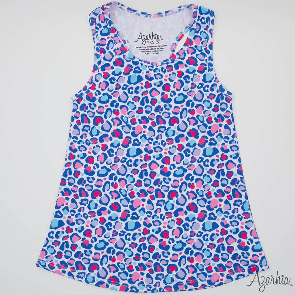 Leopard Chic Racer Back Tank