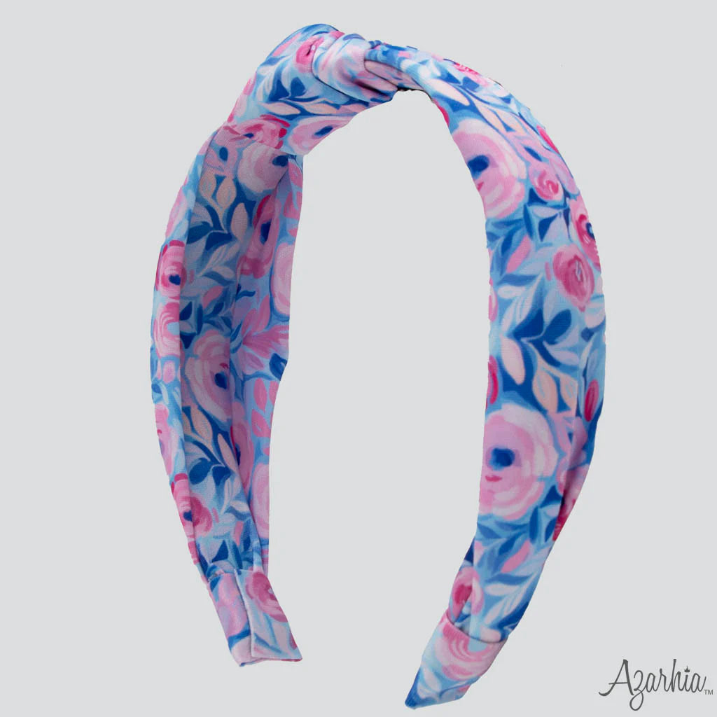 Blooming Petals Top Knot Headband