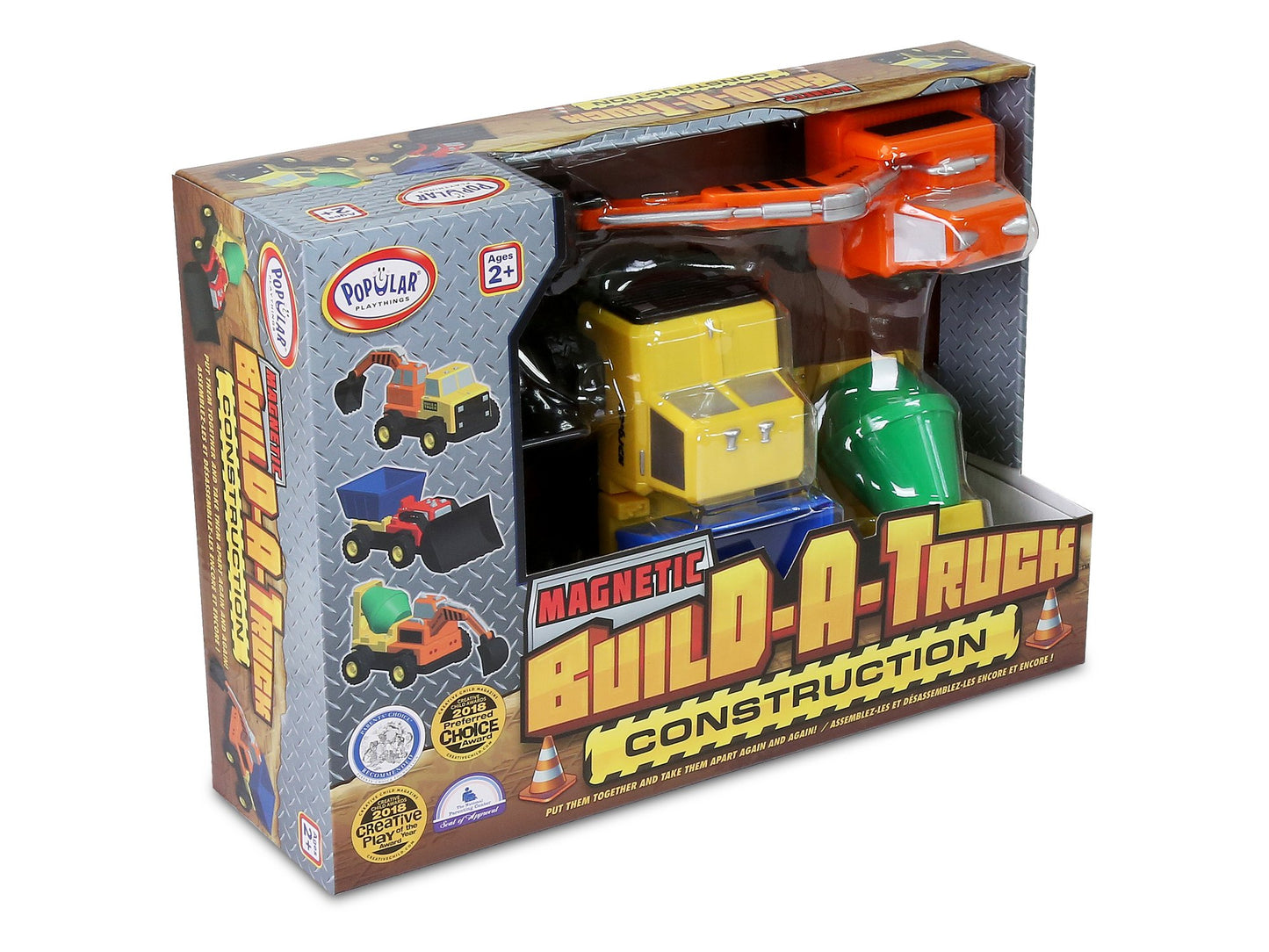 Magnetic Build-A-Truck - Construction