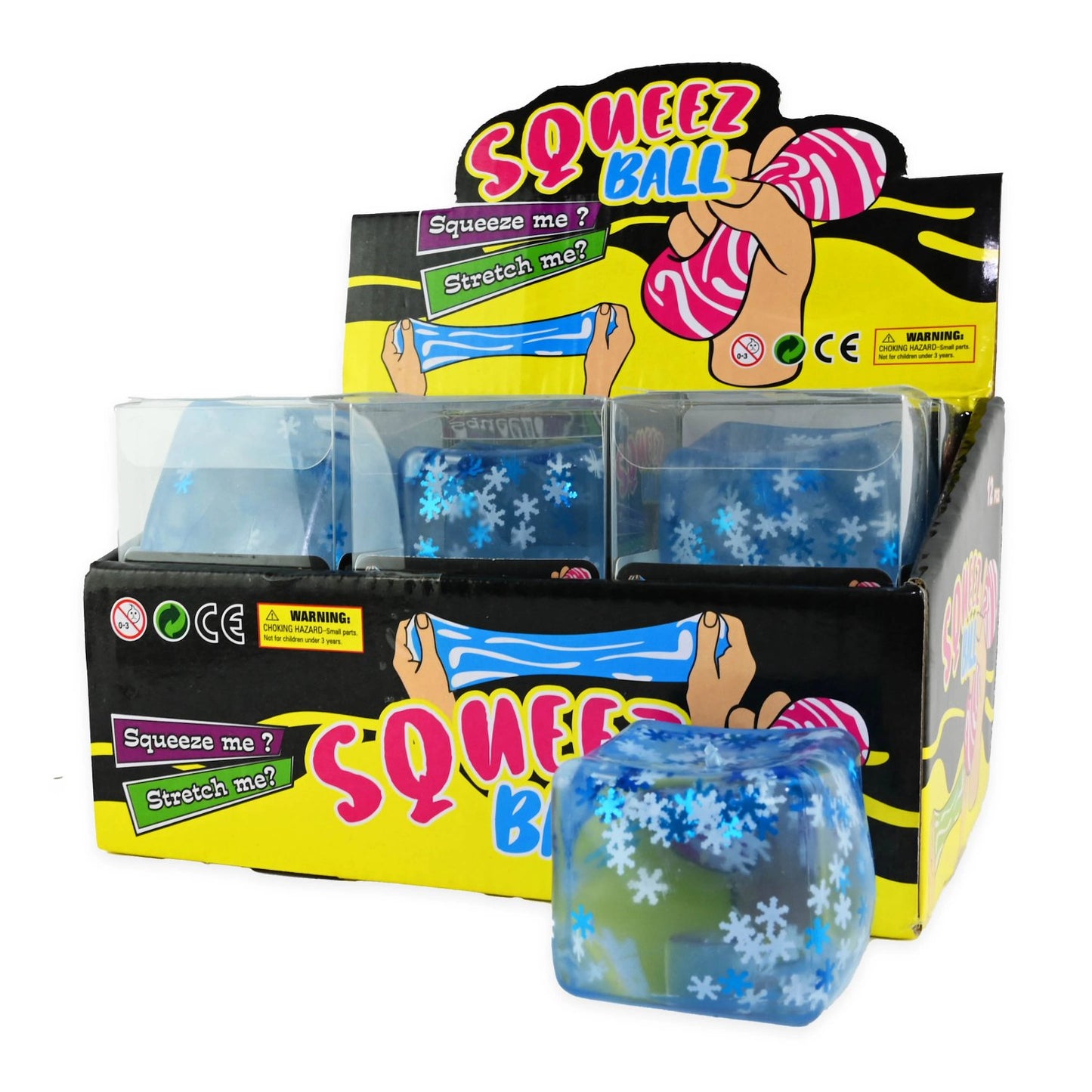 Snowflake Squeezy Cube