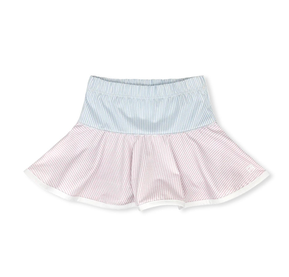 Cotton Candy Stripe Skort