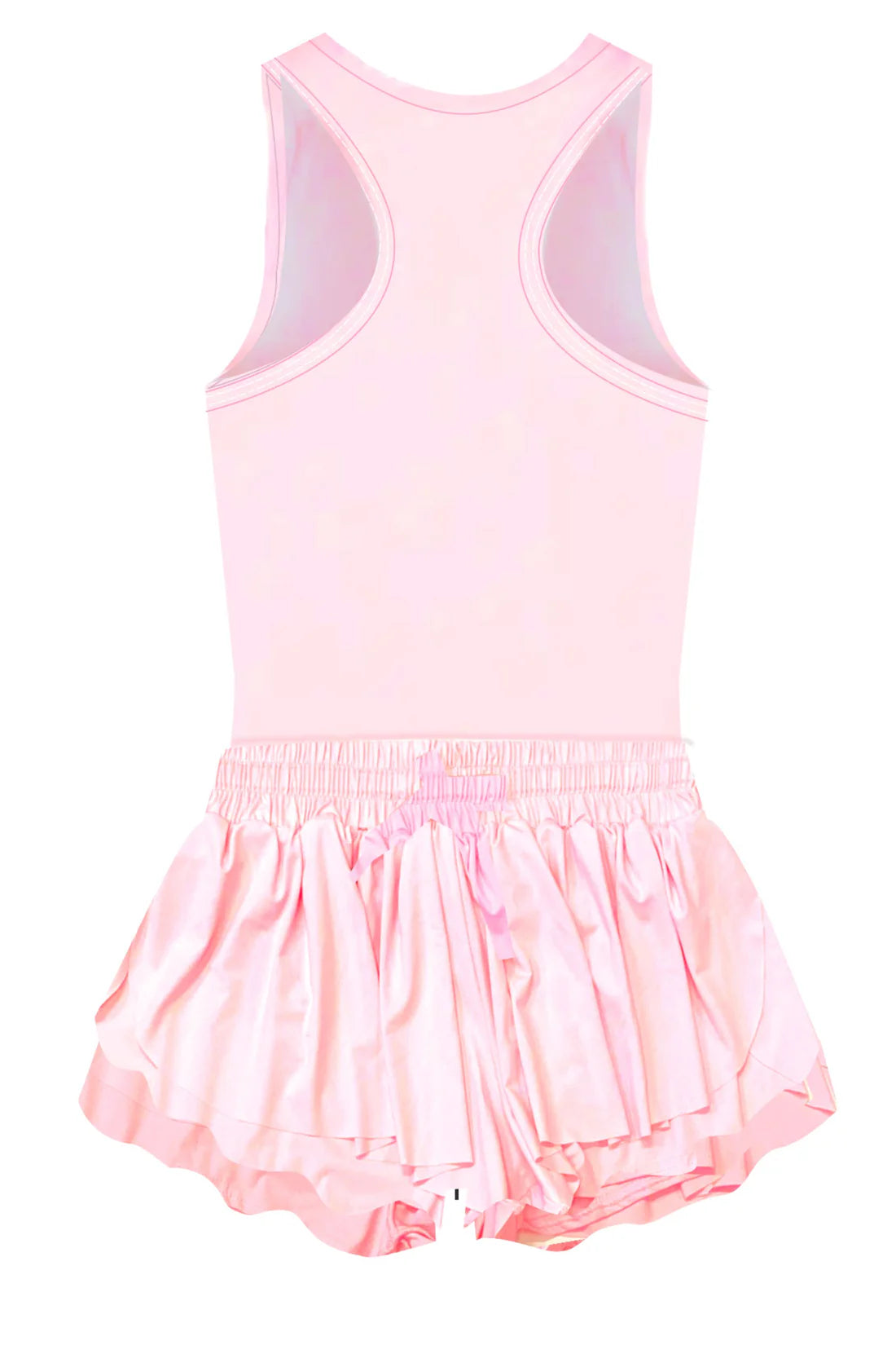 Pink Racerback Romper