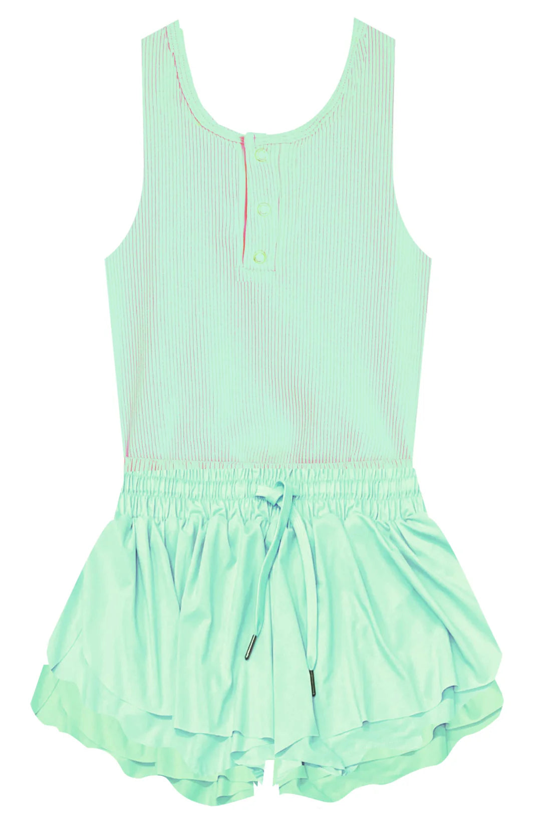 Mint Racerback Romper