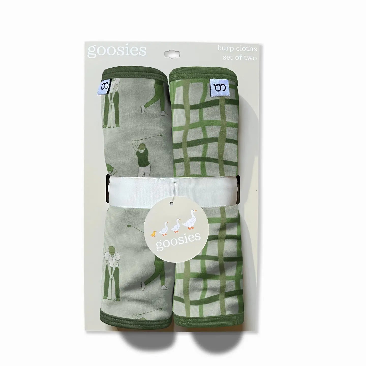 Golf Burp Cloth Set