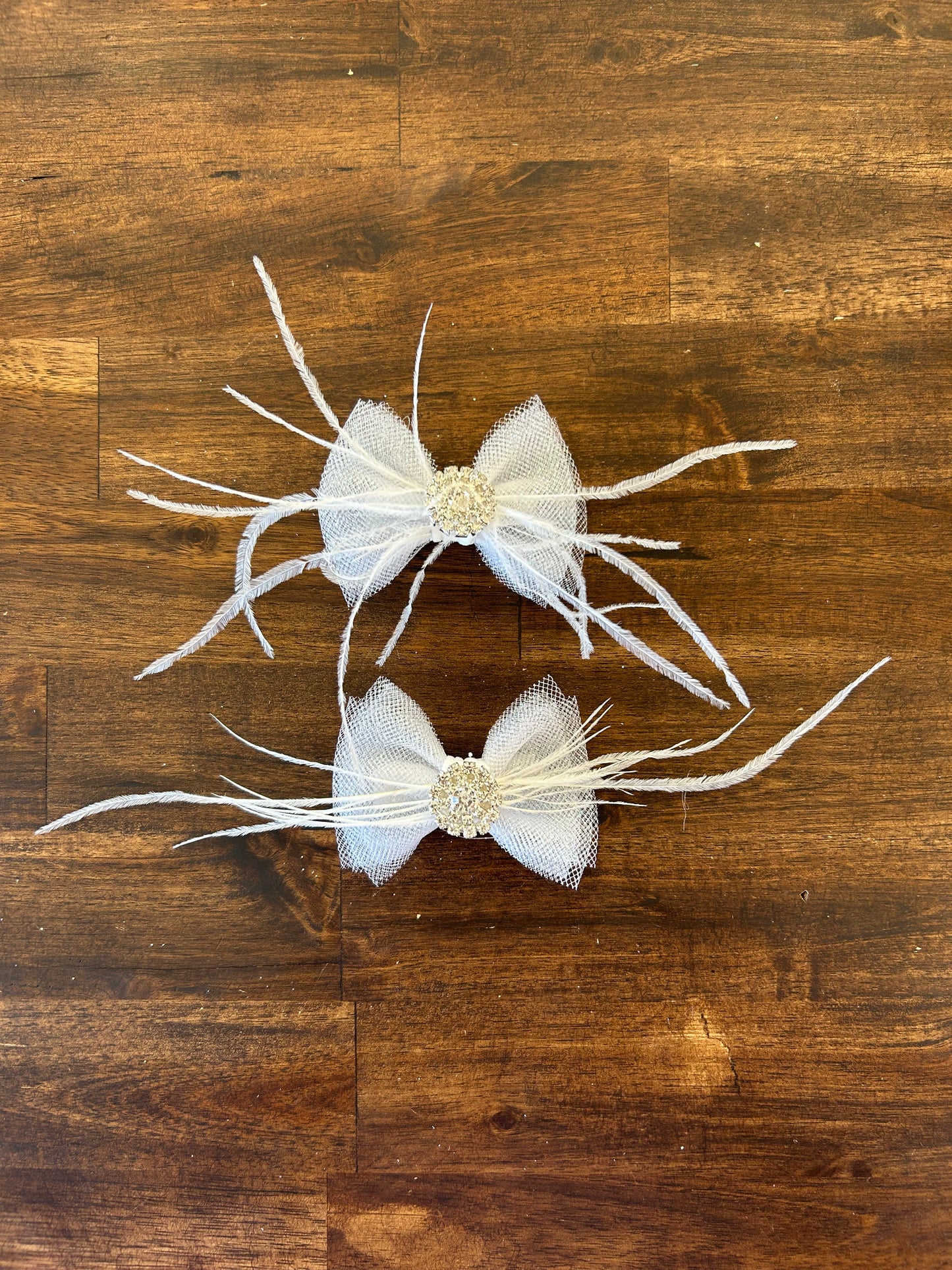 White Glitter Piggy Set