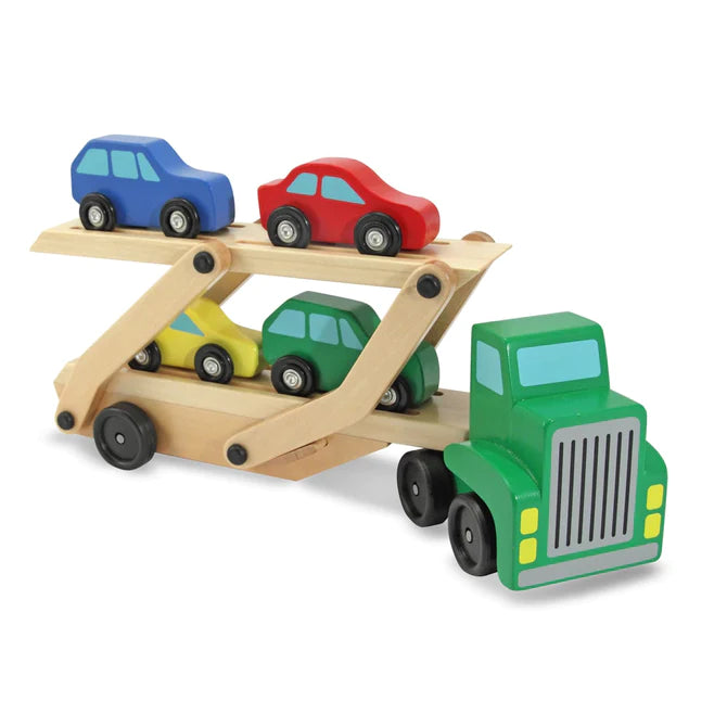 Car Carrier Wooden Set