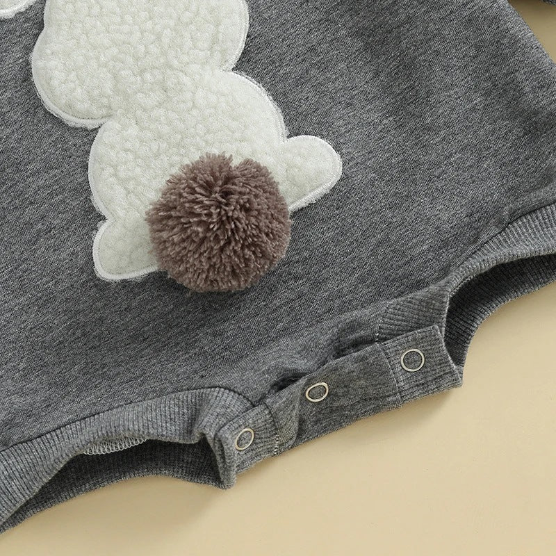 Gray Bunny LS Bubble