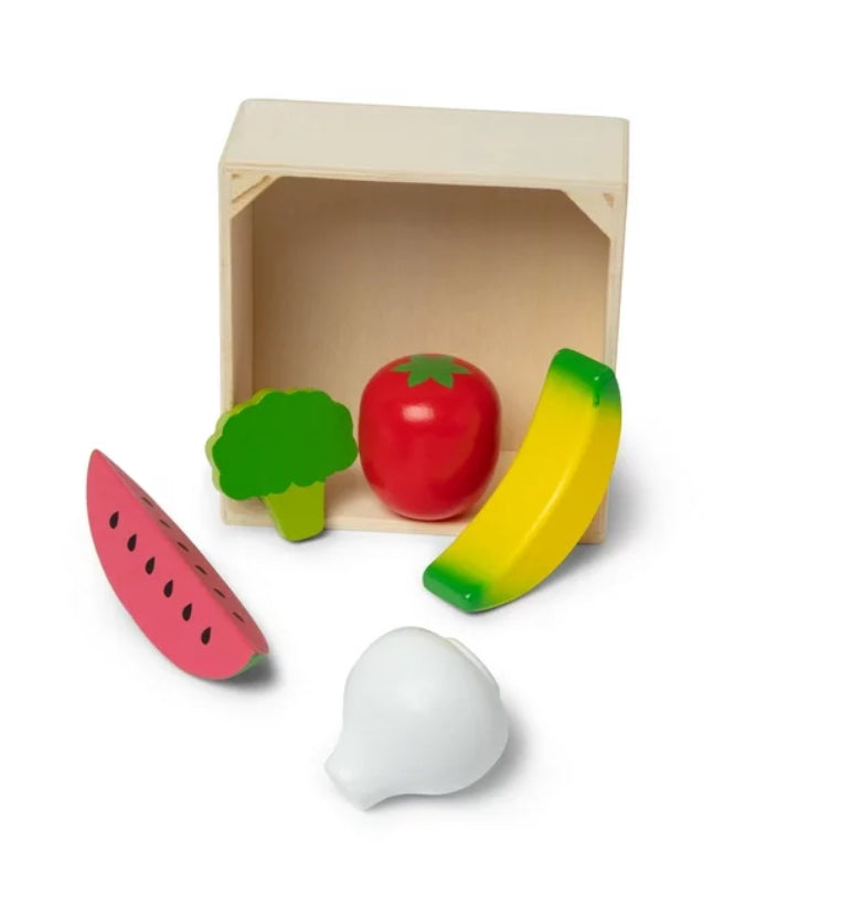 Wooden Food Groups Playset- Produce