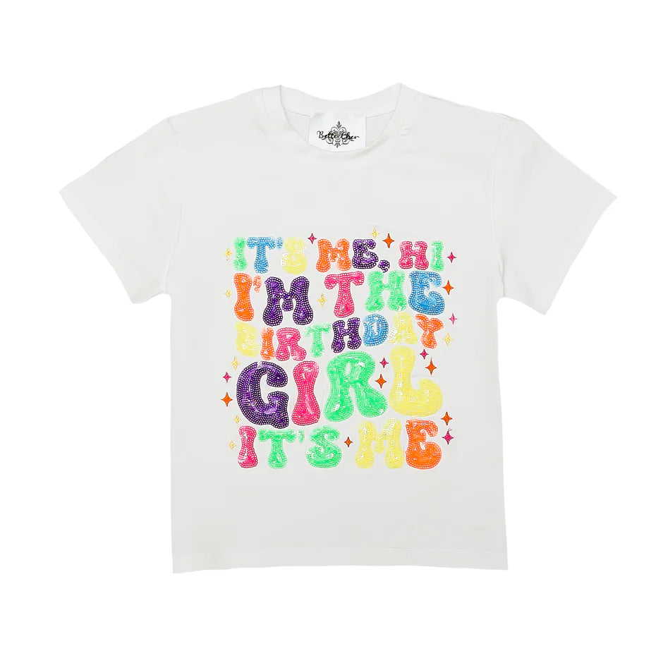 “It’s Me” Birthday Sequin Shirt