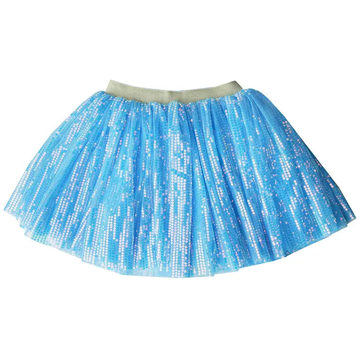 Blue Sequin Confetti Tutu