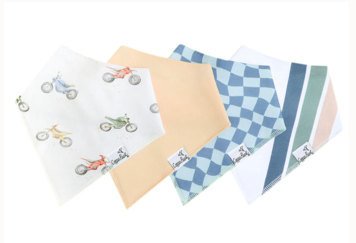 Ryder Bandana Bib Set