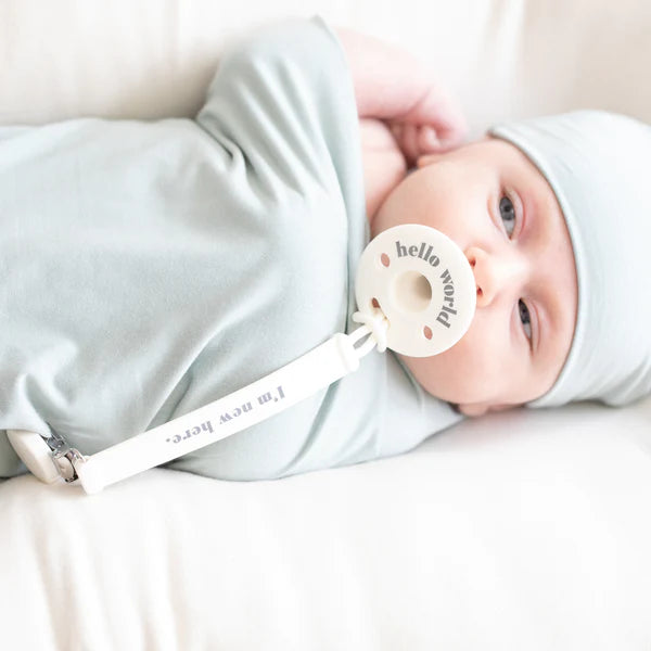 I’m New Here Pacifier Clip