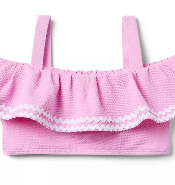 Pink Jellyfish Ruffle Swim