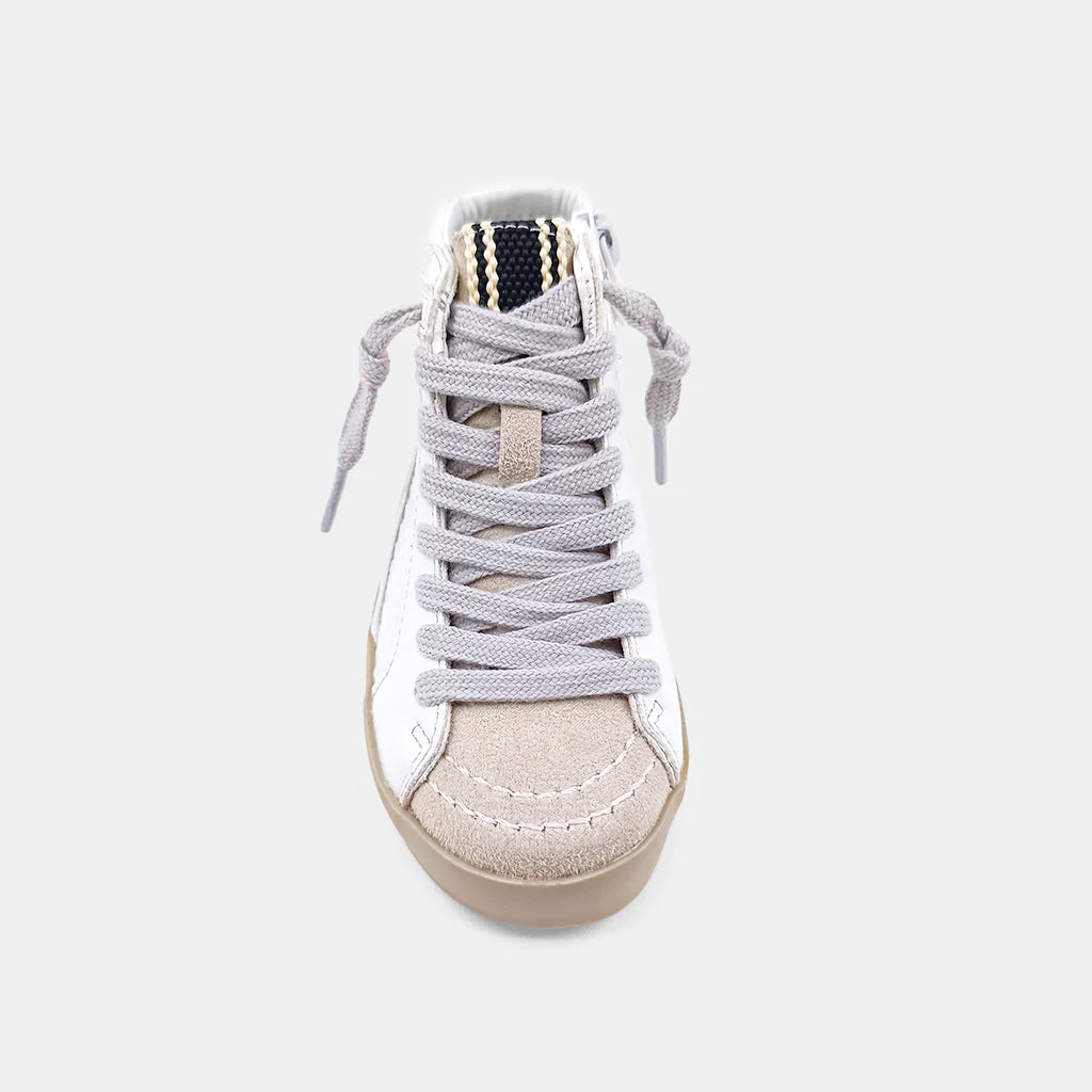 Rooney Off White Snake Sneaker
