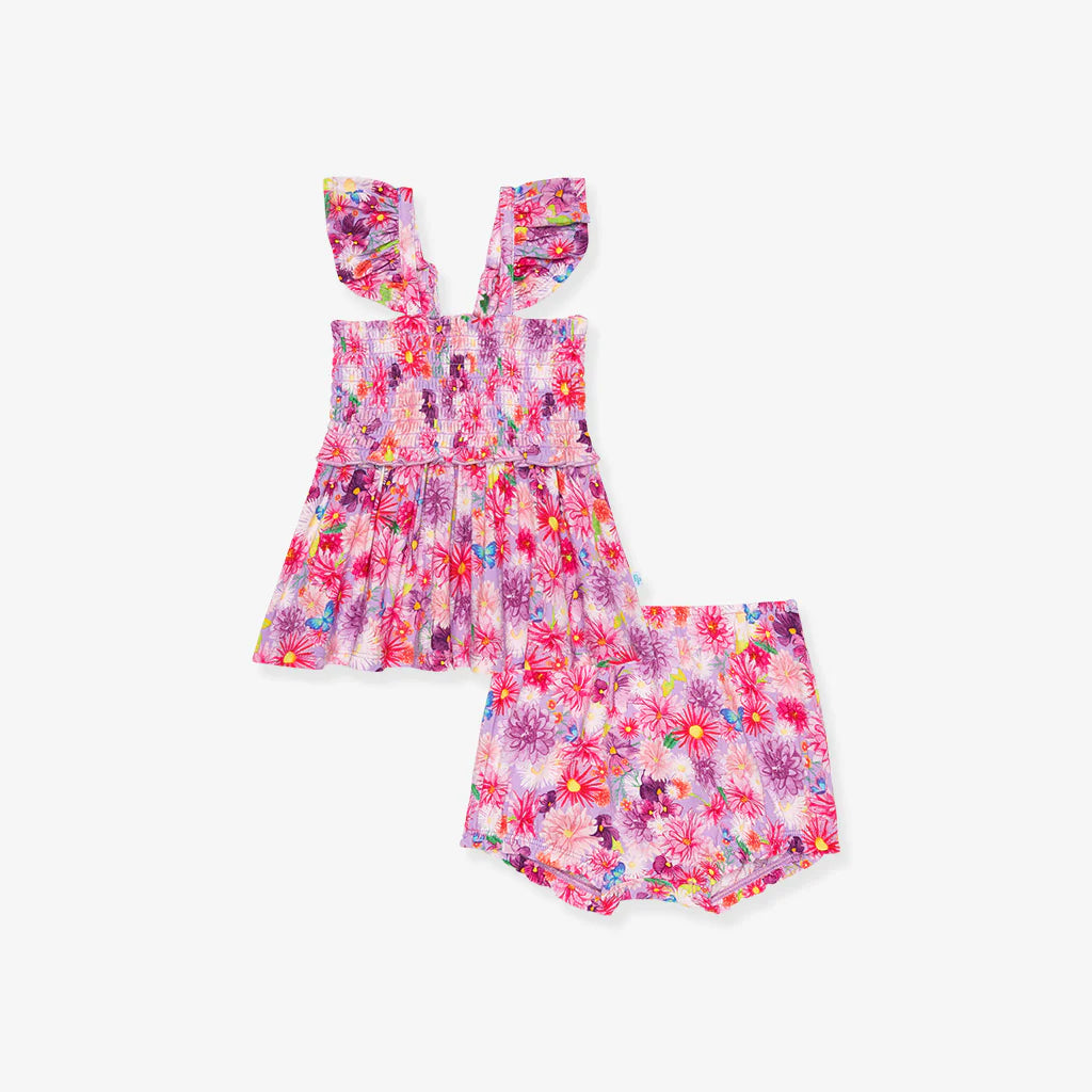 Zinnia Babydoll Bummie Set