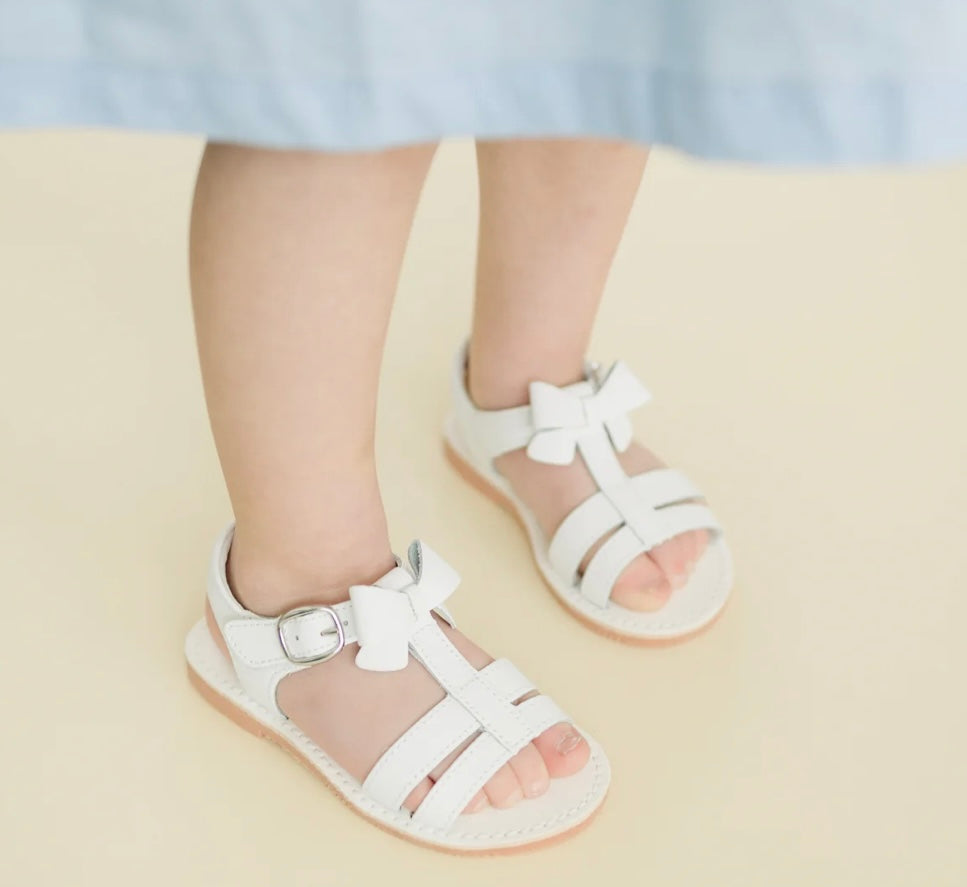 Janie T-Strap Bow Sandal