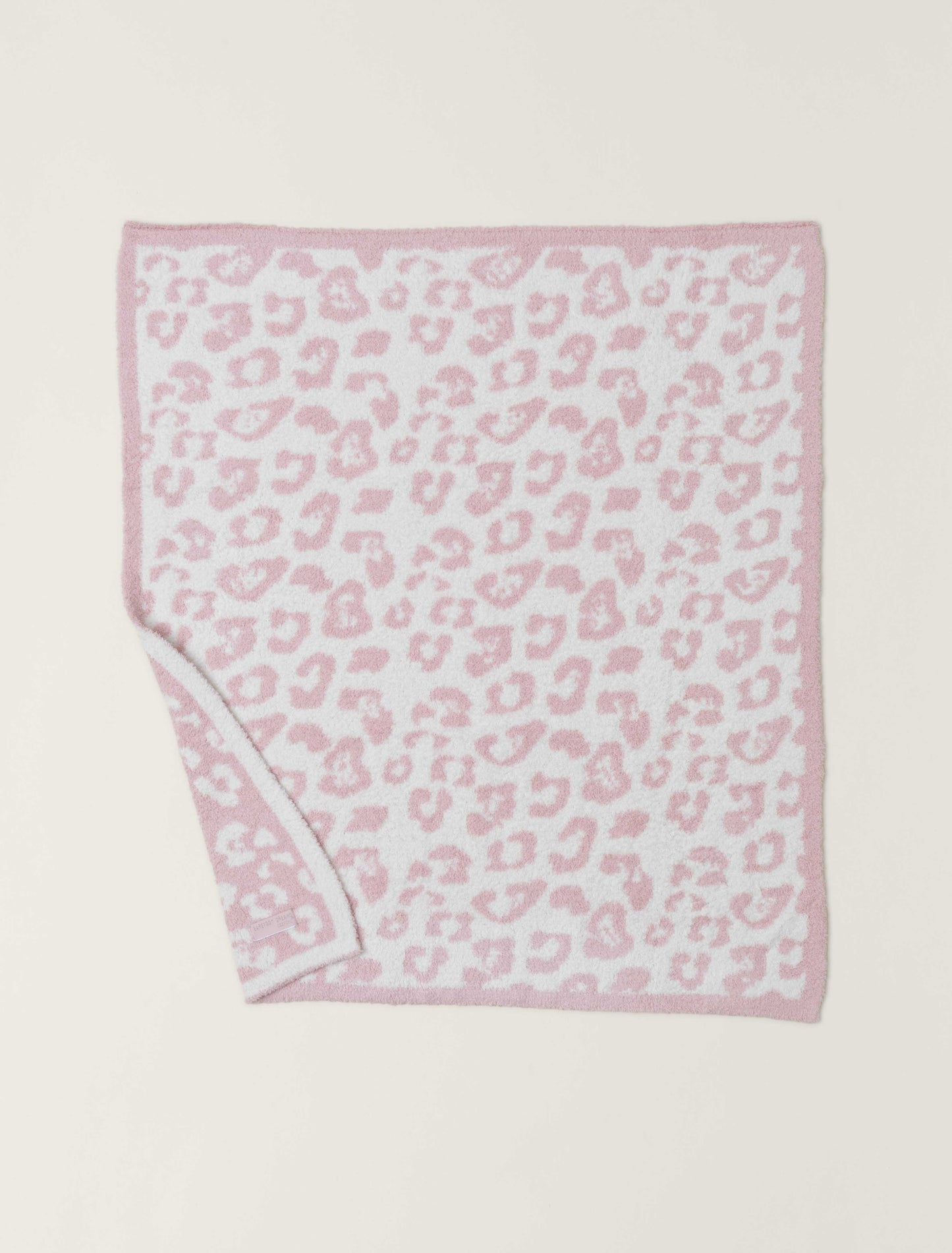 Barefoot Dreams Dusty Rose/Cream Baby Blanket