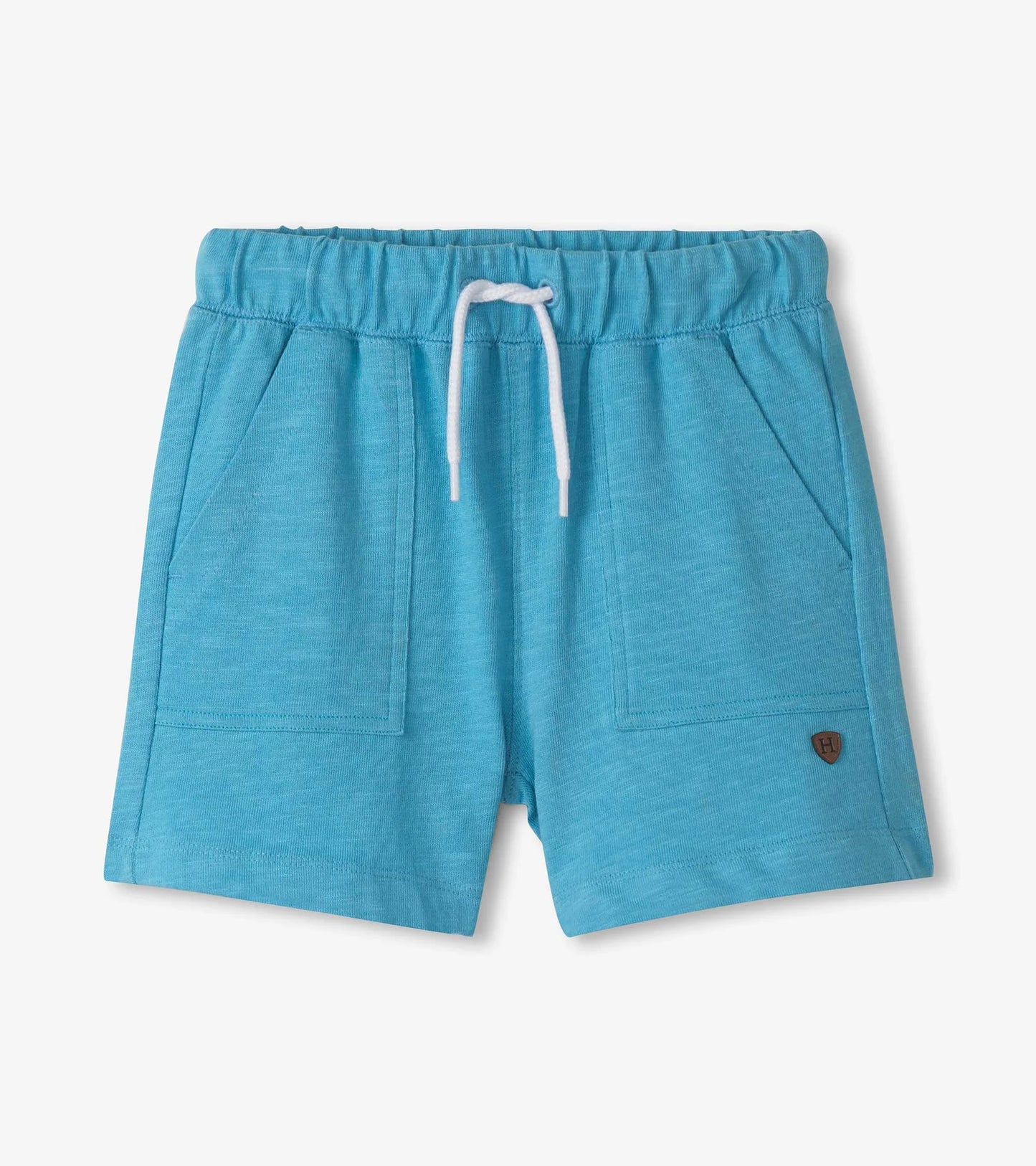 Aqua Blue Relaxed Shorts