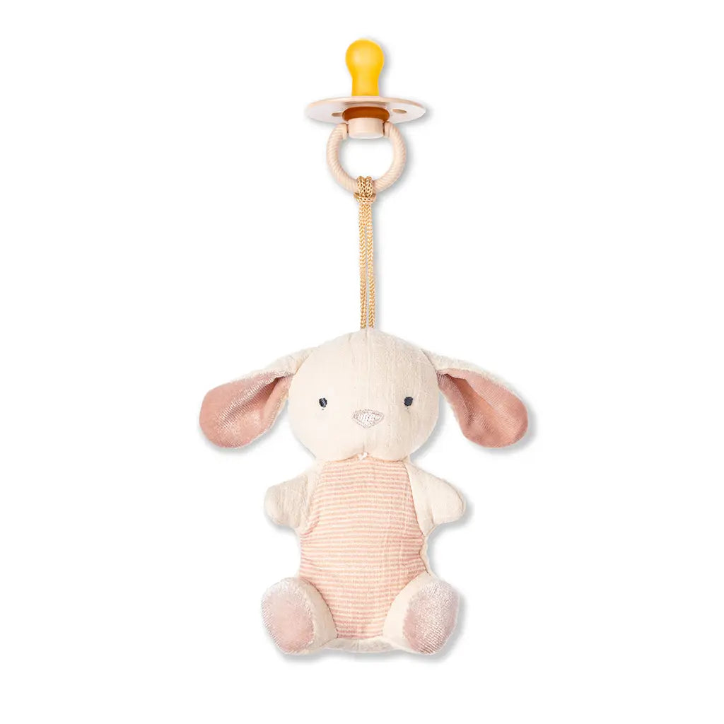 Bunny Bitzy Pal & Paci Set