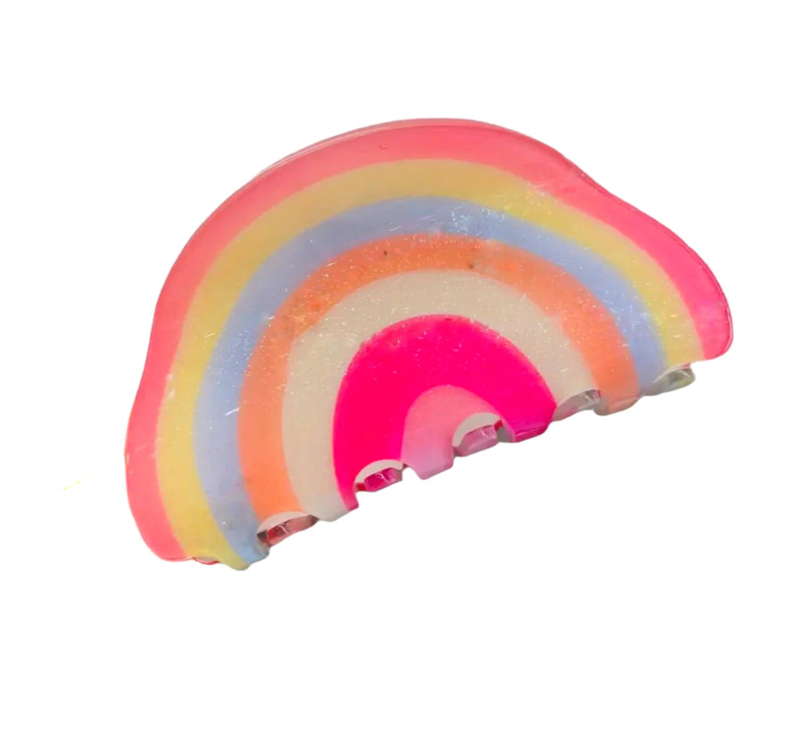 Rainbow Claw Clip