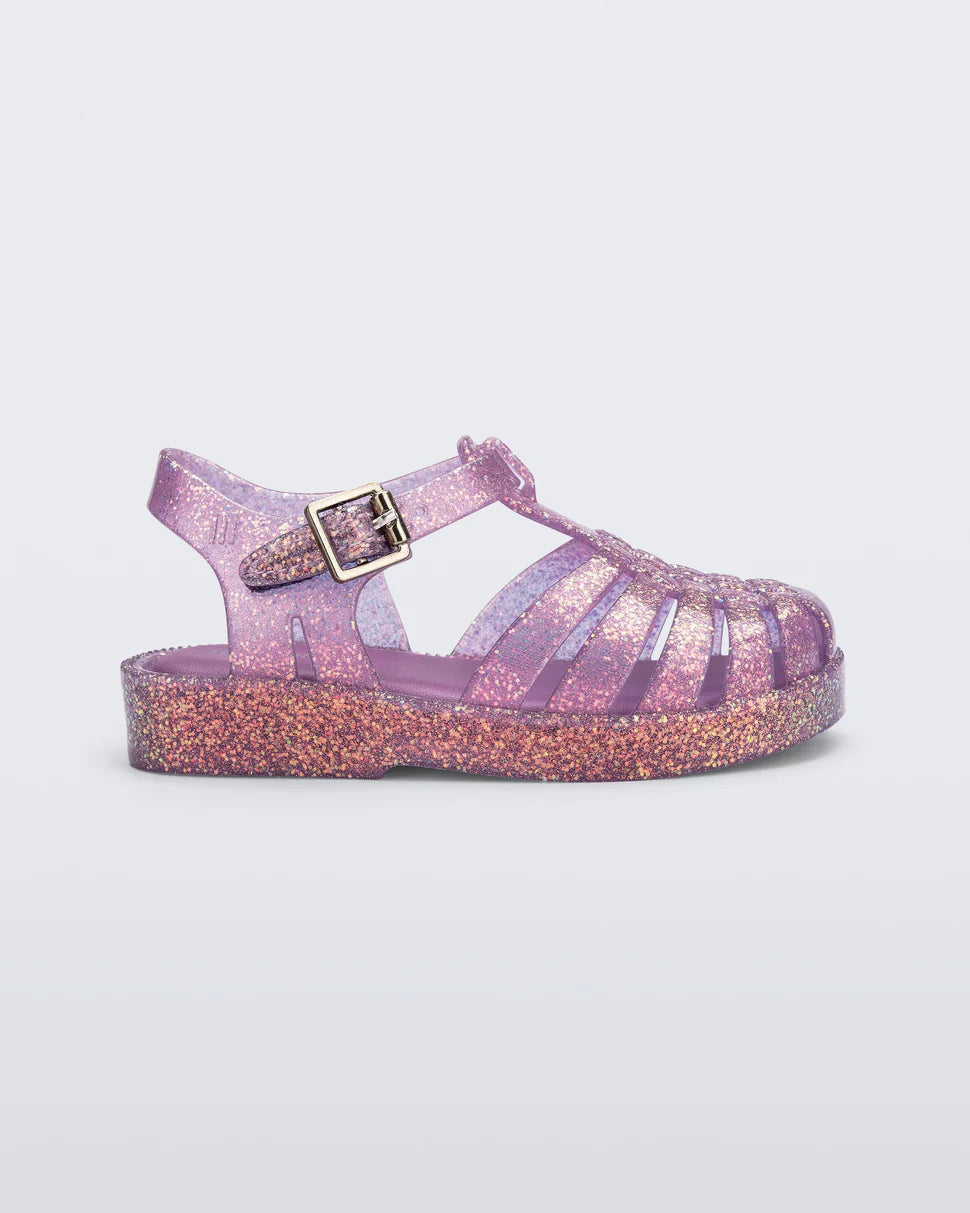Glitter Lilac Possession Shiny Sandal