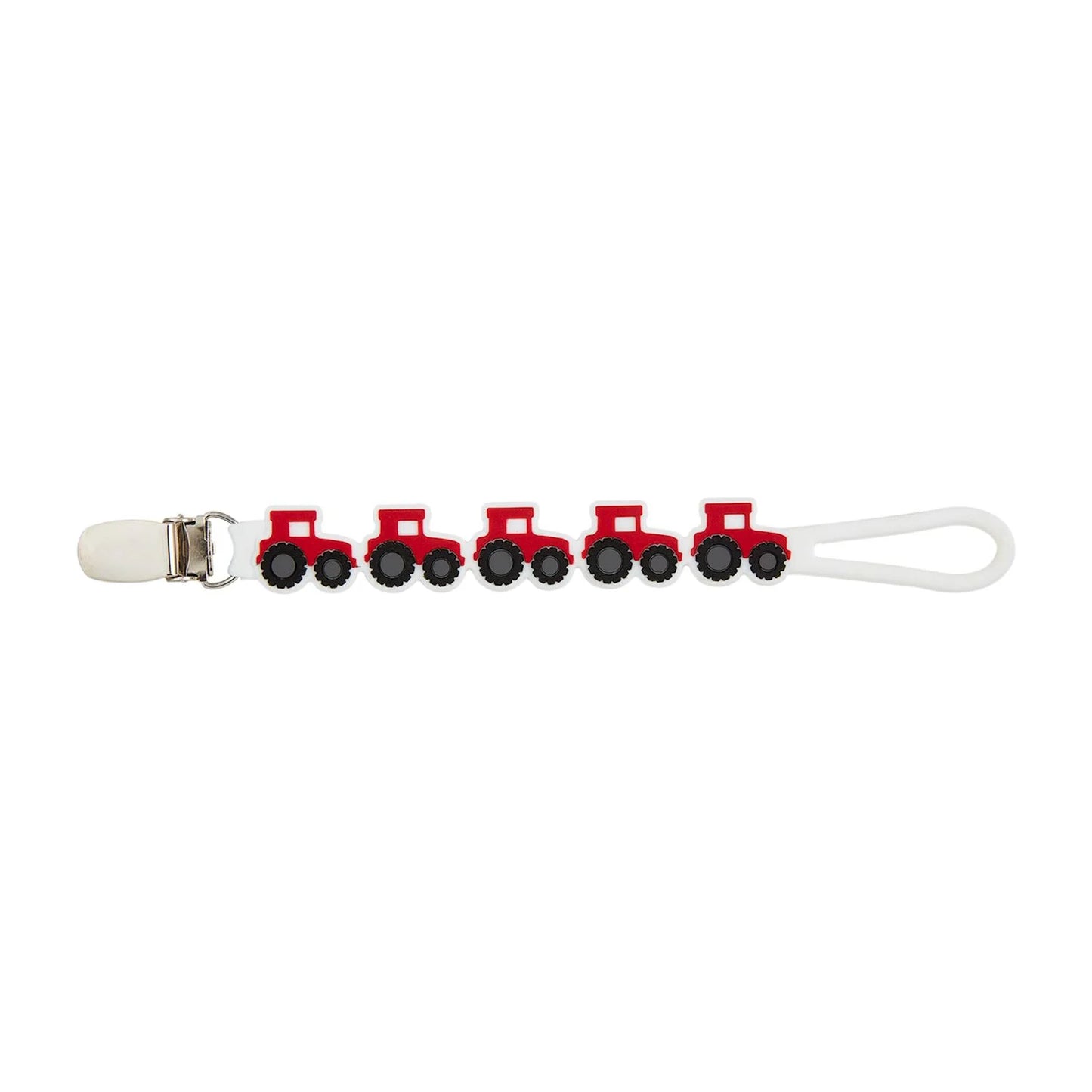 Red Tractor Paci Clip