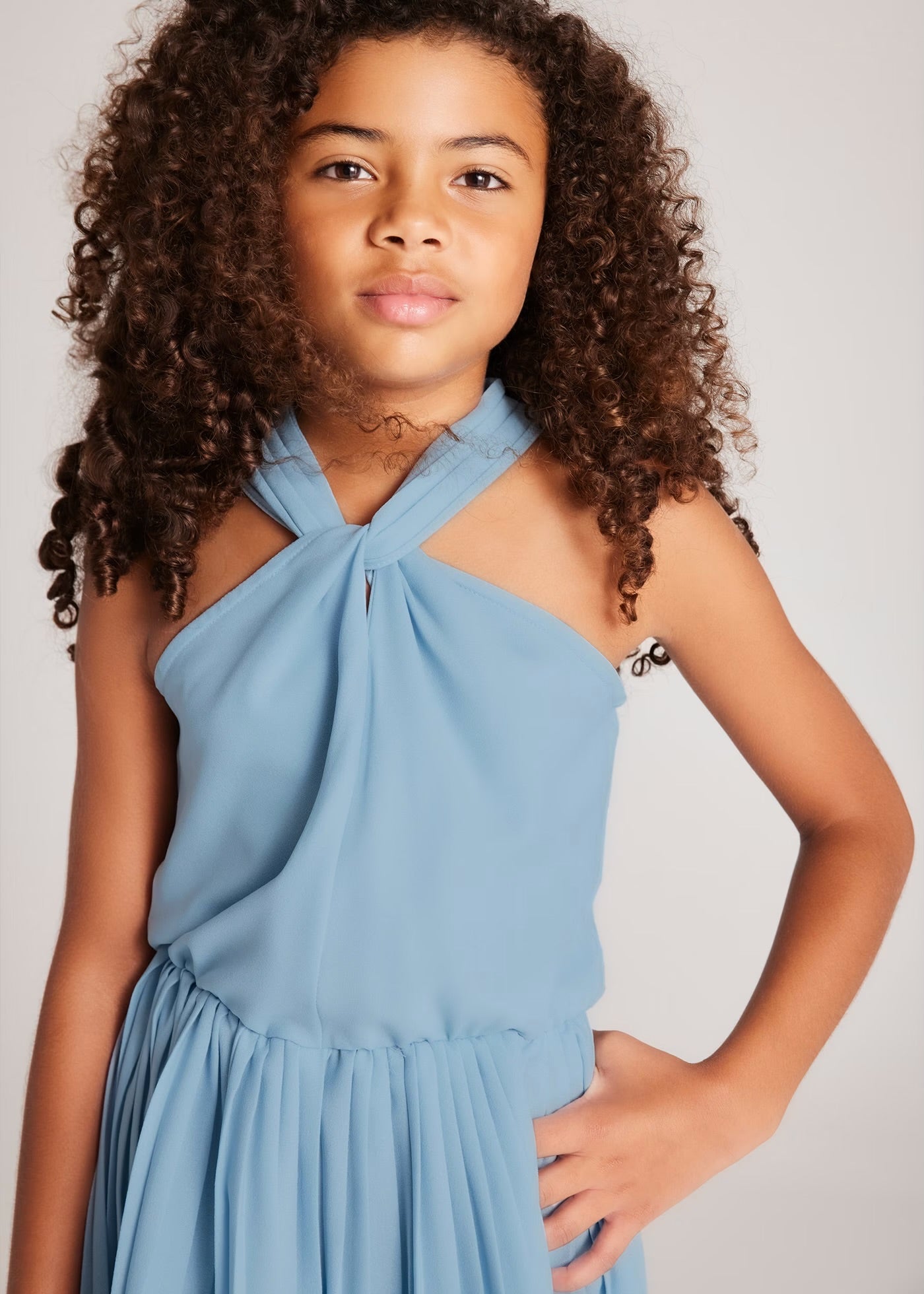 Pleated Criss Cross Romper
