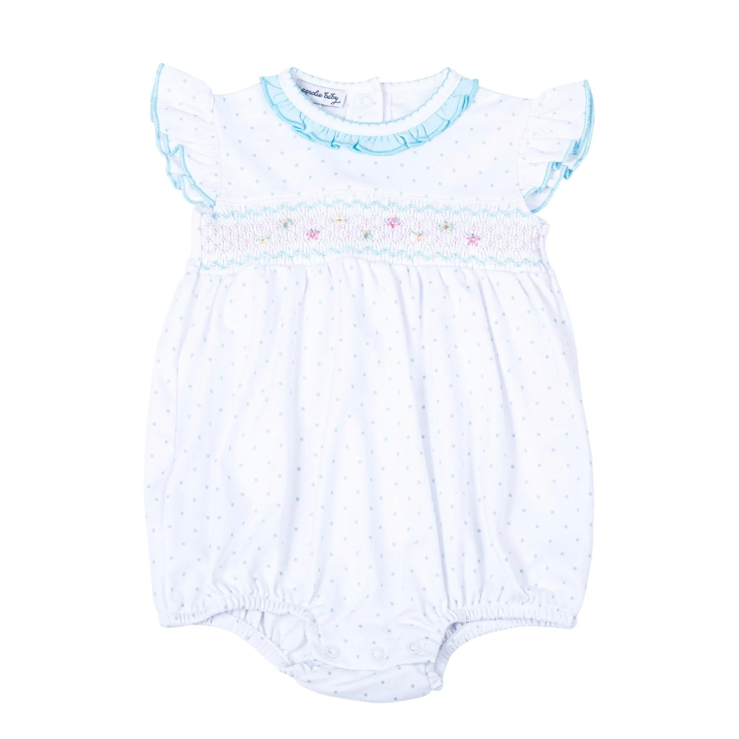 Adele's Classics Smocked Bubble Turquoise
