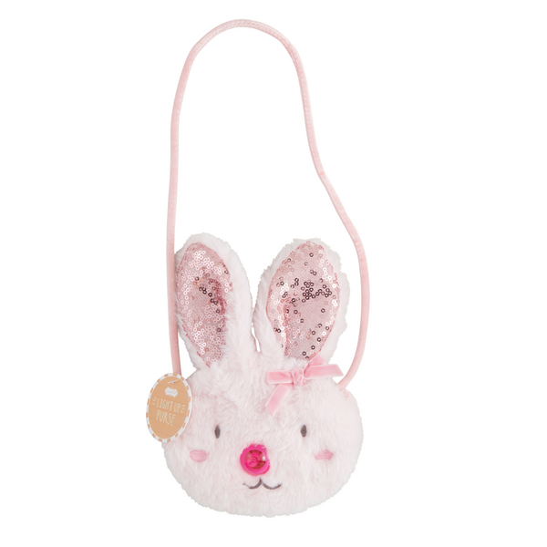 Pink Light-Up Bunny Purse