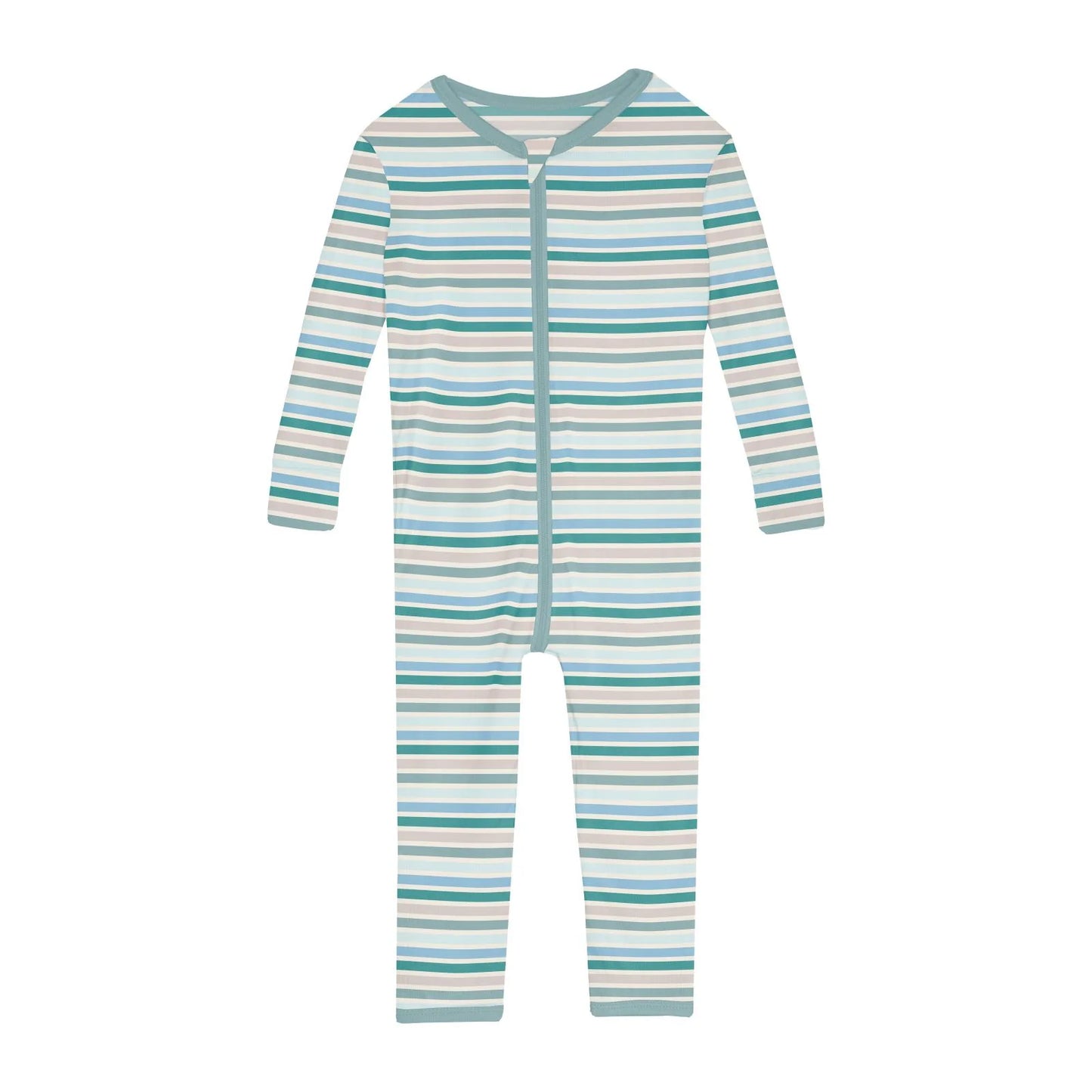 Lakeside Stripe Convertible Footie