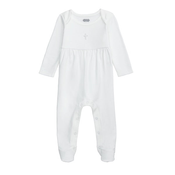 Ivory Crochet Cross Sleeper