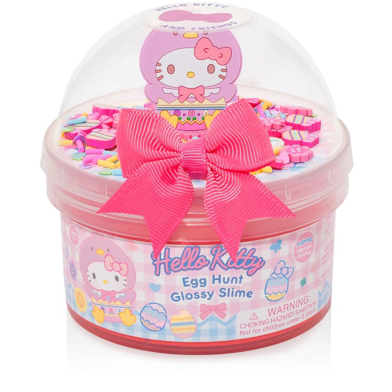 Hello Kitty Egg Hunt Glossy Slime