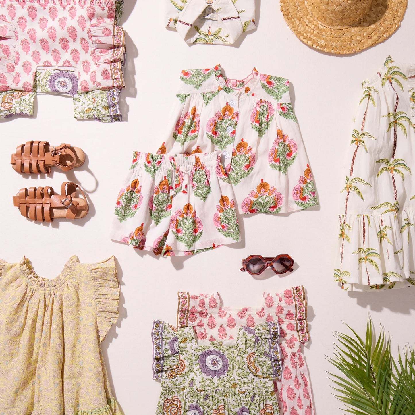 Pink Bellflower Misha 2-PC Set