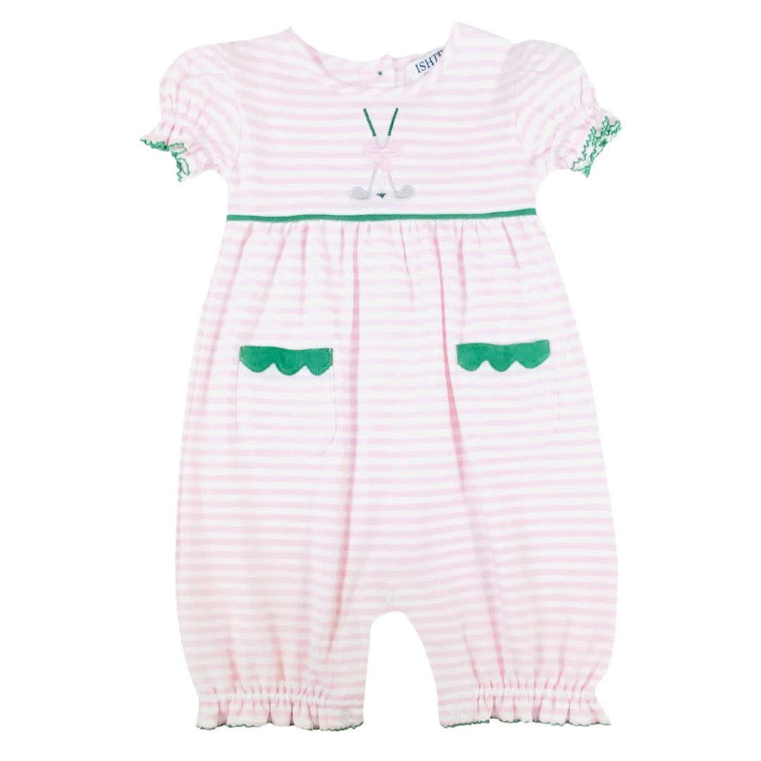 Golf Club Girl's Romper