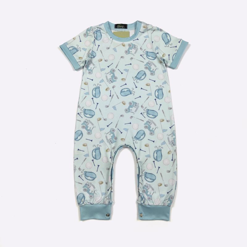 Hole in One Boy Romper