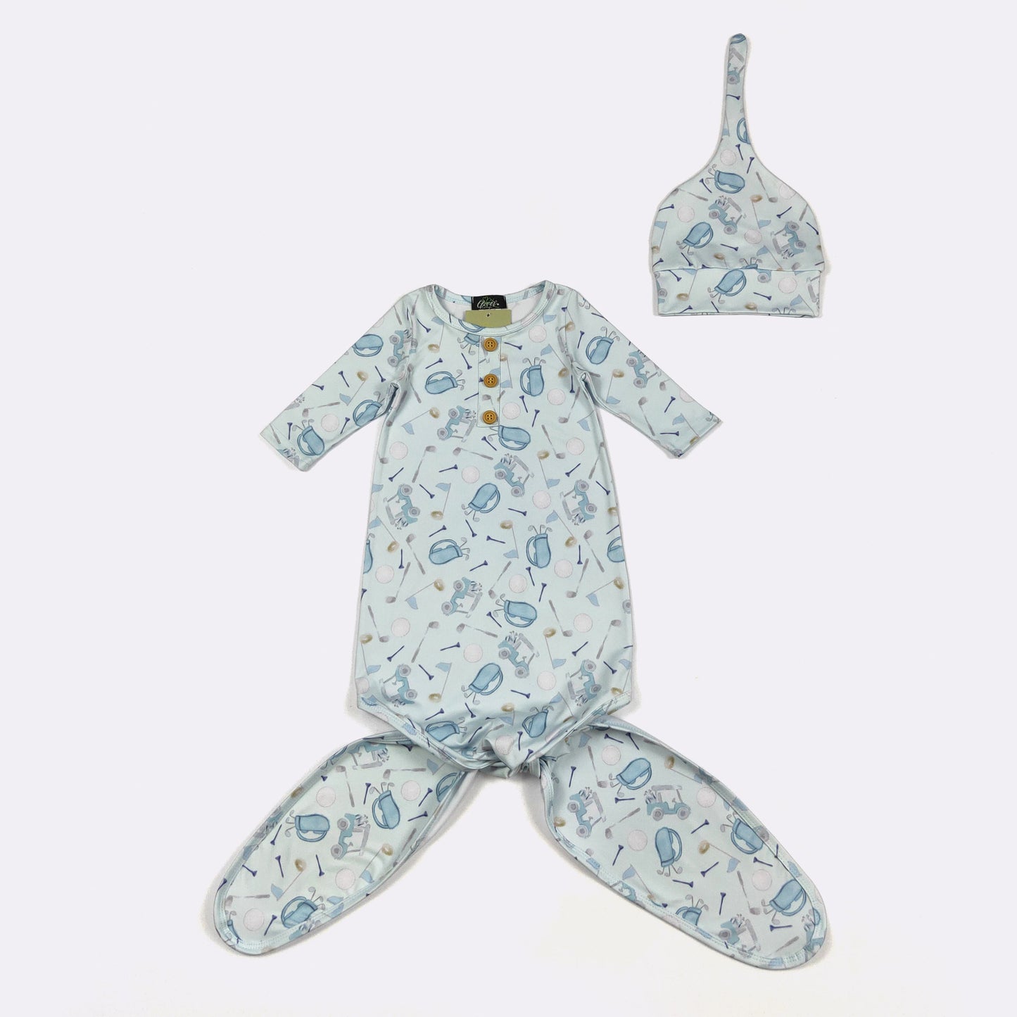 Hole in One Knotted Gown