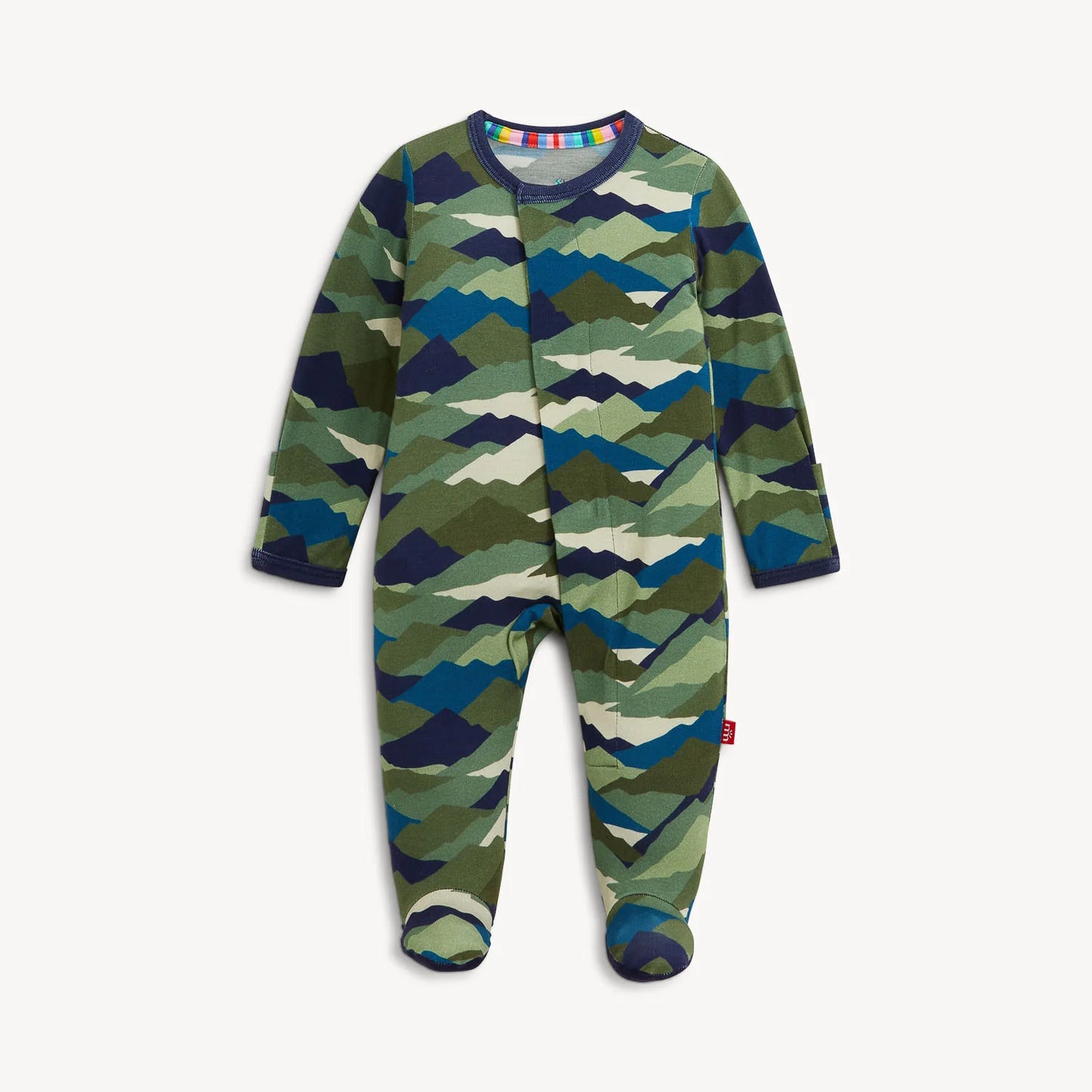 Camo Peak Modal Footie