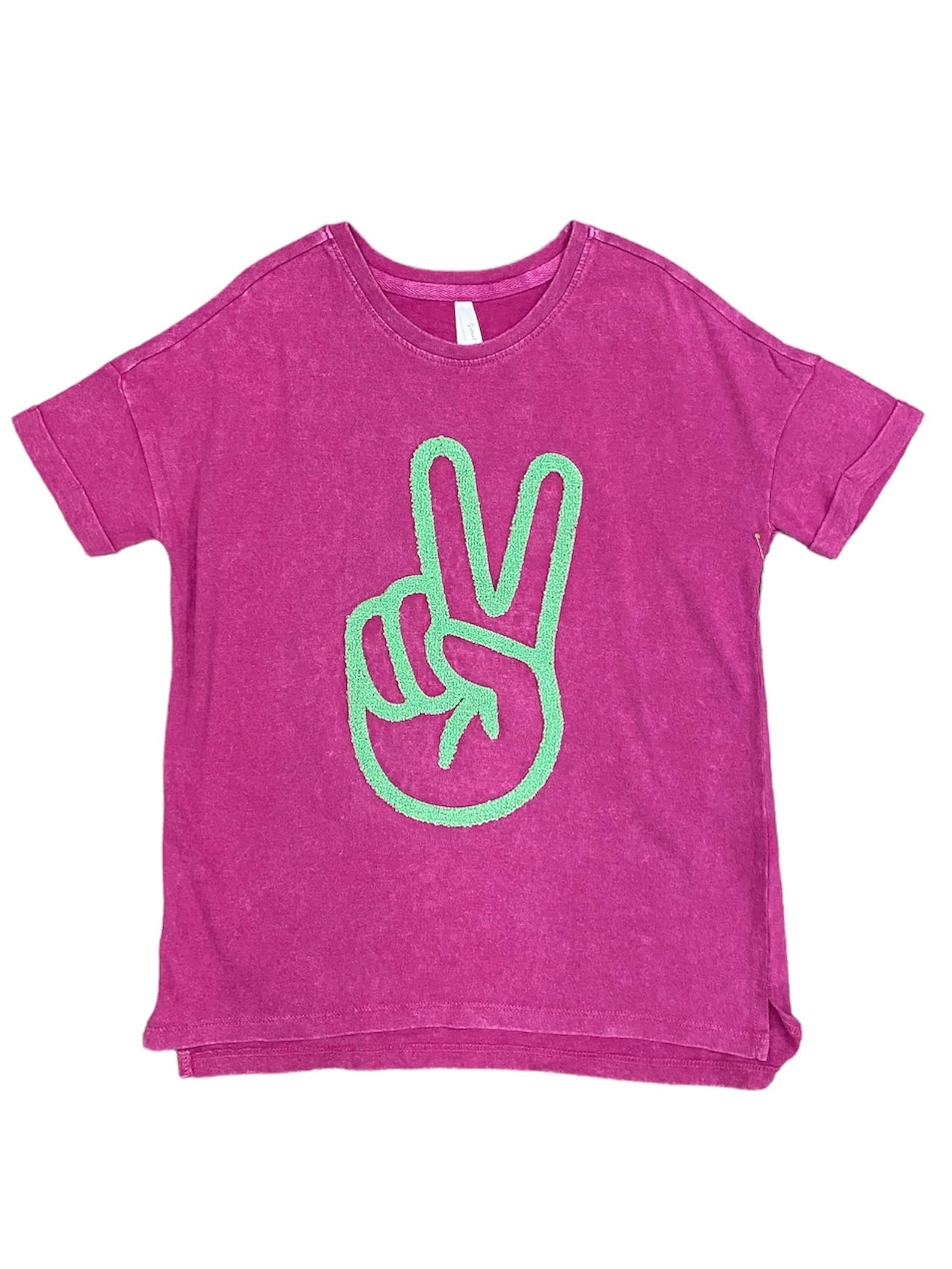 Peace Sign Hand Tee