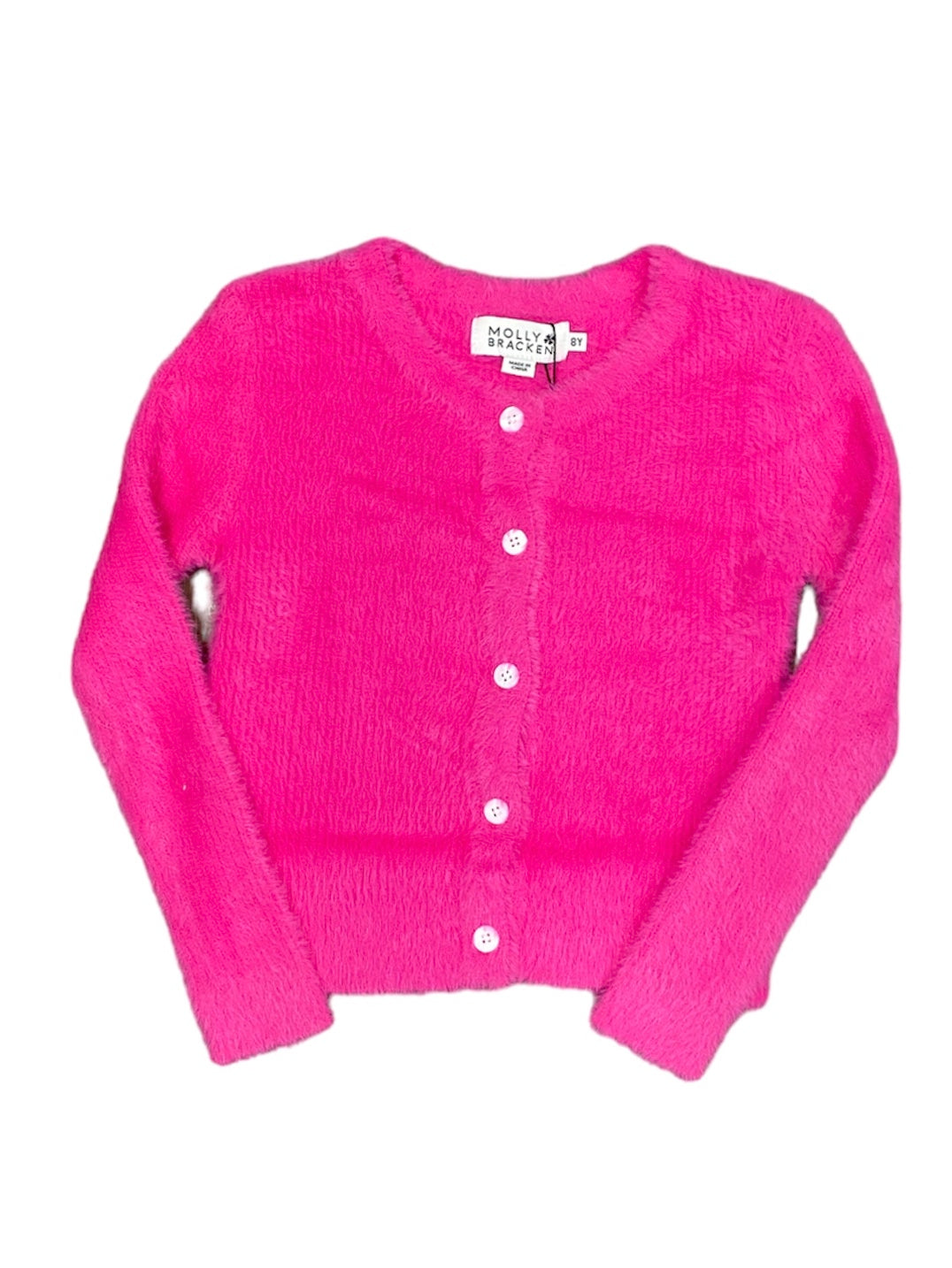 Pink Knitted Cardigan