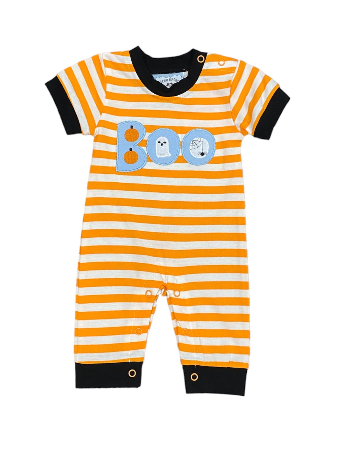 Boo Appliqué Boys Romper