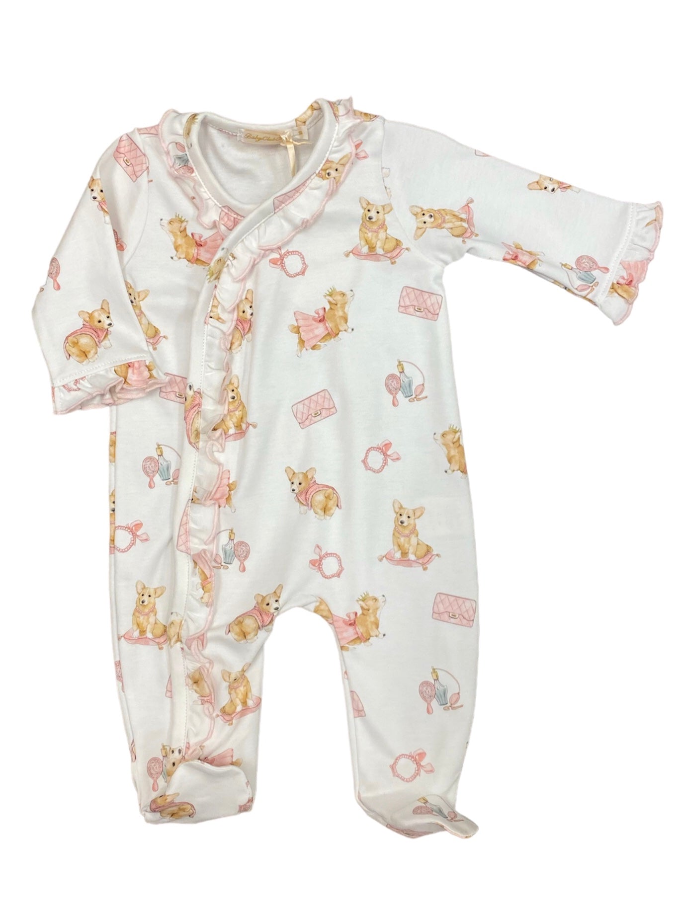 Corgi Footie with Ruffle