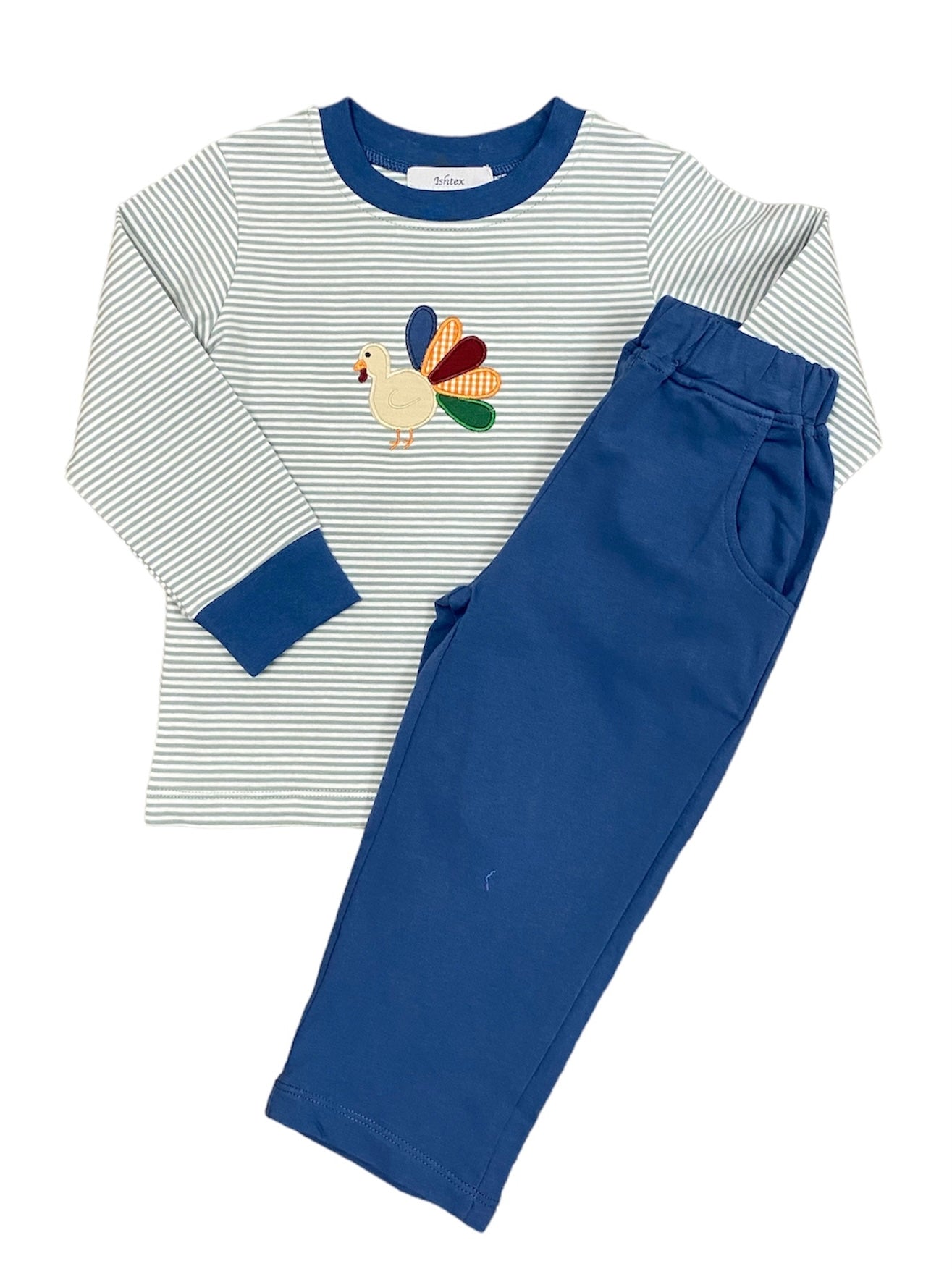 Stripe Turkey Pants Set