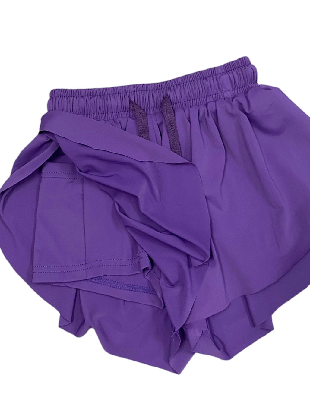 Purple Butterfly Shorts