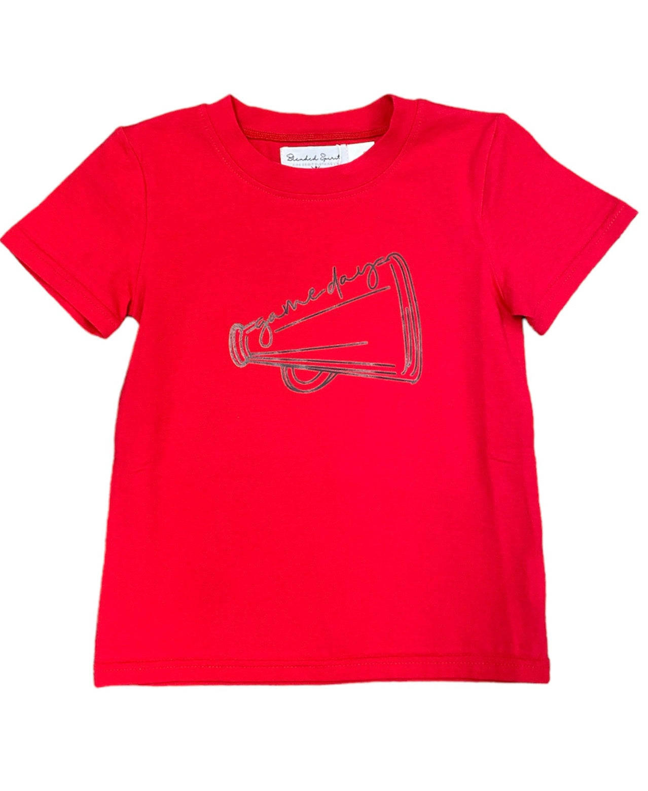 Red/Black Megaphone Tee