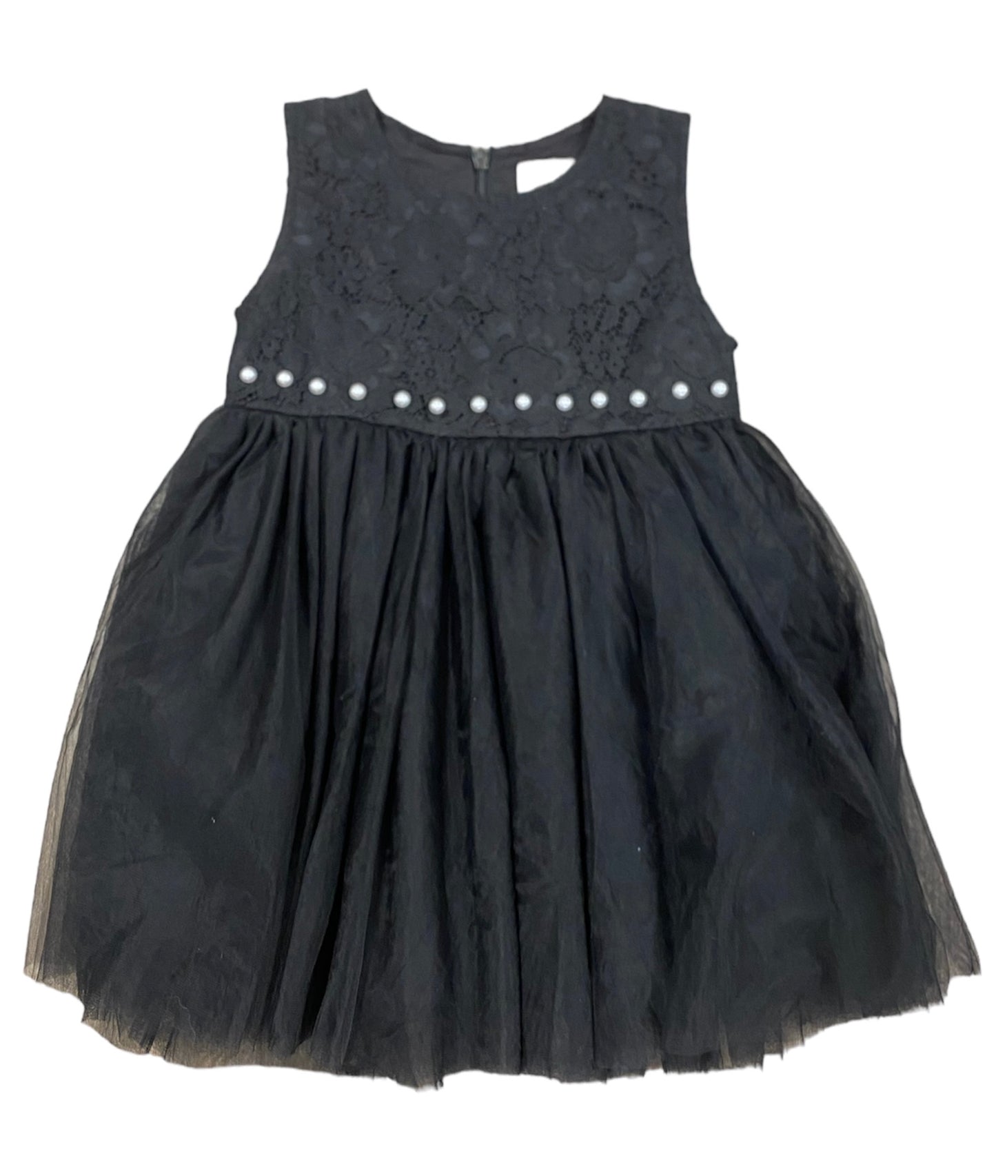 Lace Bodice Tulle Dress