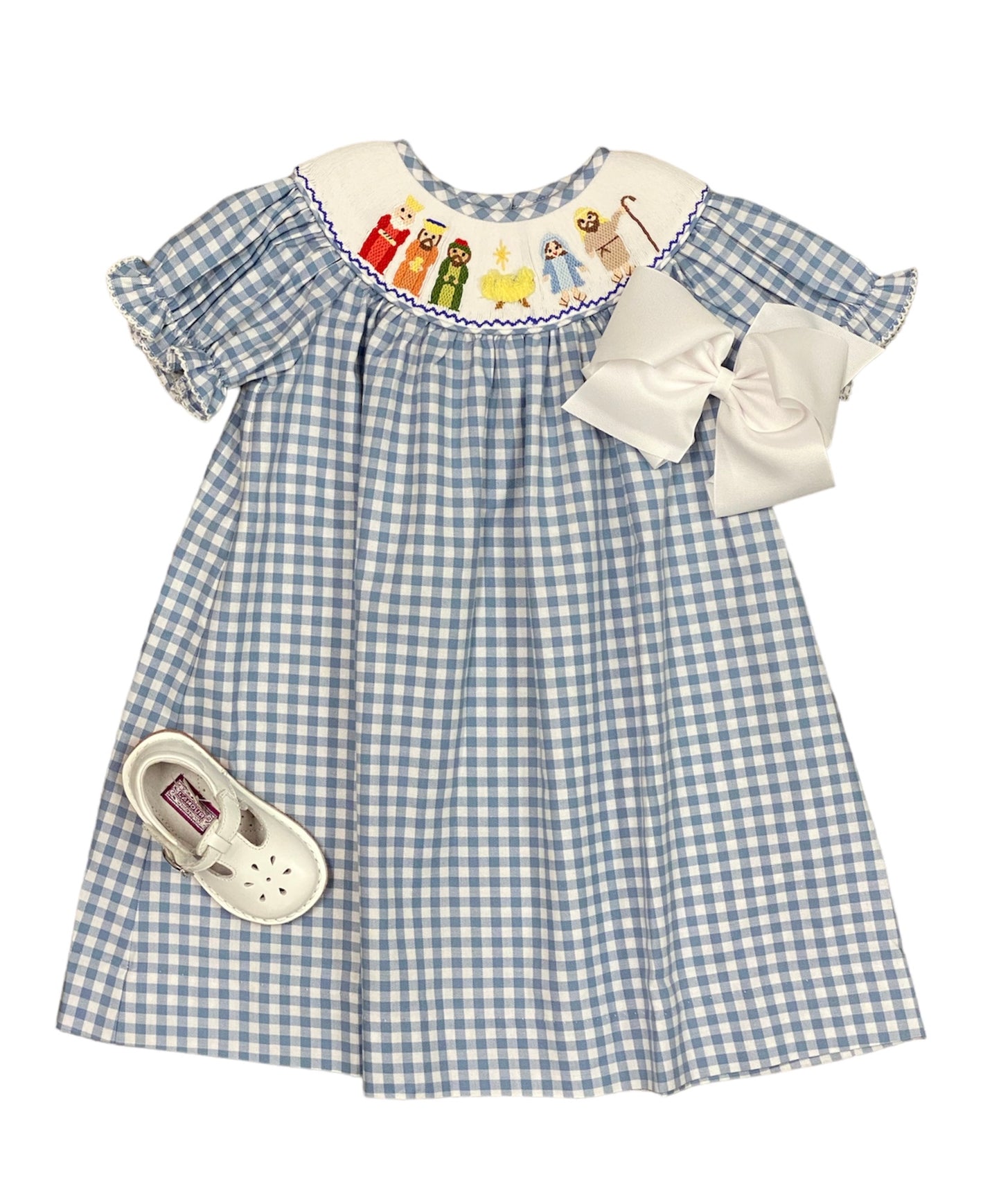 Nativity Smocked Bishop