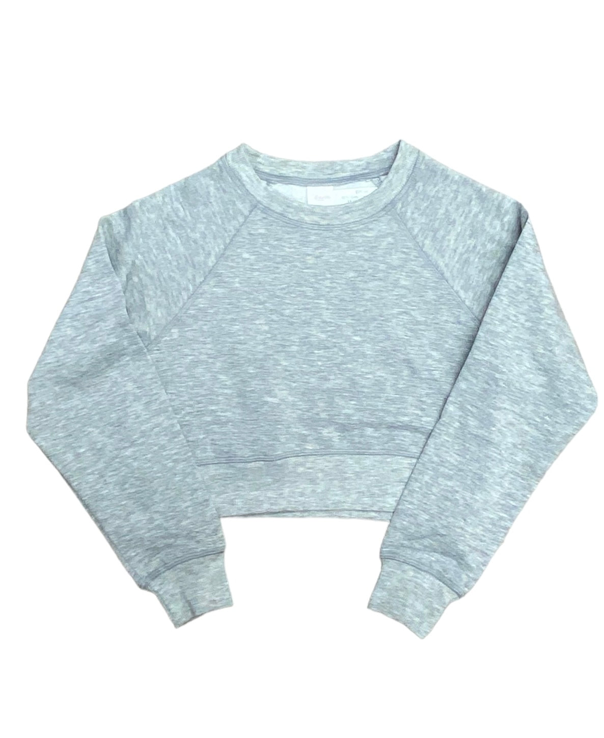 Grey Crew Neck Top
